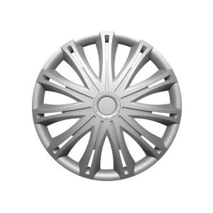 Kołpaki Srebrne 15 cali - Komplet 4 sztuki