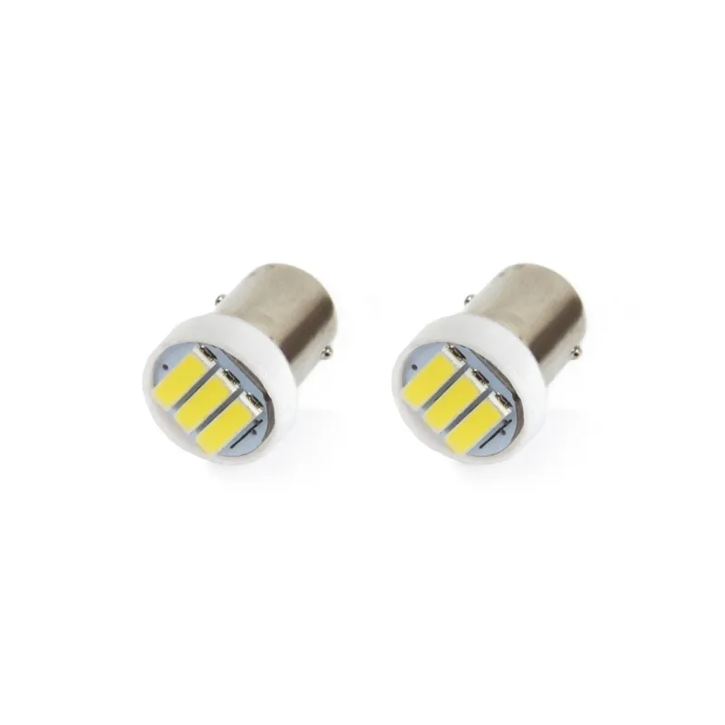 Żarówki LED BA9s 3x SMD 7020 12V - 2 szt.
