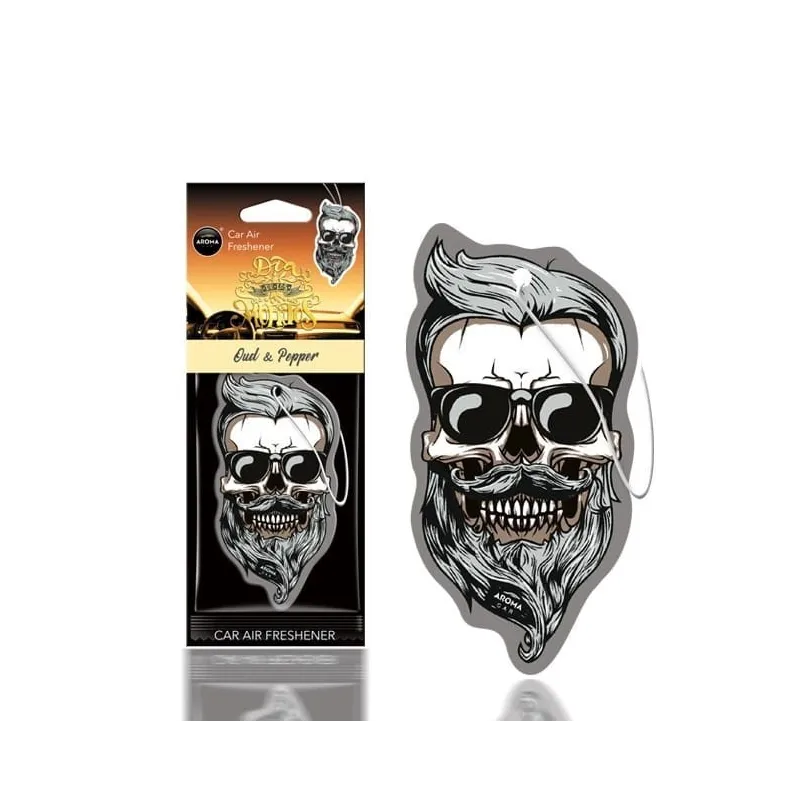 Odświeżacz powietrza Muertos Oud Pepper Skull