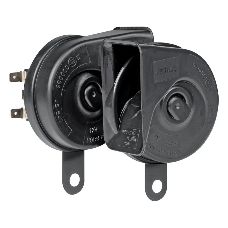 Klakson sygnał dźwiękowy 12V 110dB - 2 sztuki