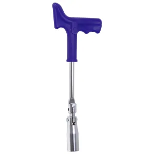 Klucz do świec zapłonowych 16mm łamany przegubowy