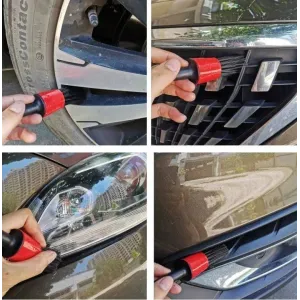 Zestaw 5 Pędzli Detailingowych do Czyszczenia Auta