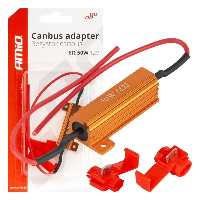 Rezystor CANBUS 6Ω 50W do LED - Eliminacja błędów