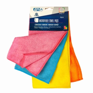 Ściereczki z Mikrofibry 30x30cm - Zestaw 4 szt. do Czyszczenia i Polerowania