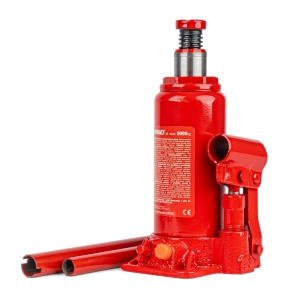 Podnośnik hydrauliczny słupkowy 5T w walizce - Bezpieczny