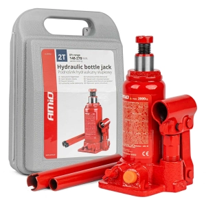 Podnośnik hydrauliczny słupkowy 2T w walizce | Bezpieczny