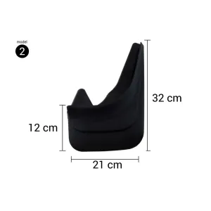 Błotochrony chlapacze uniwersalne 2 szt. 28,5x21cm