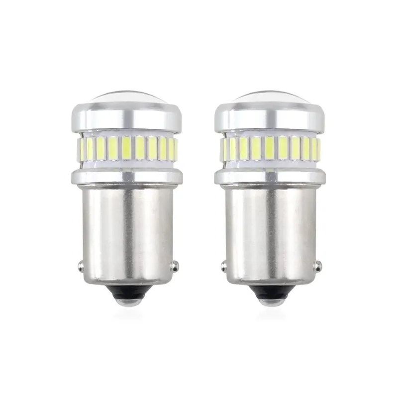 Żarówki LED CANBUS P21W 12V/24V 5600K - 2 sztuki