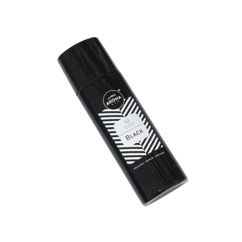 Zapach samochodowy w sprayu Black Aroma 50ml