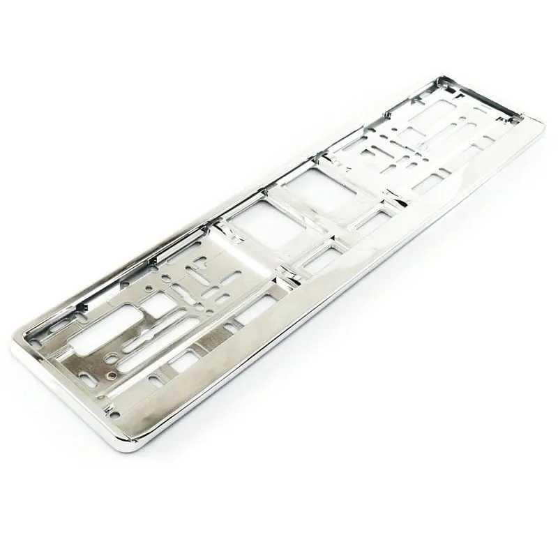 Ramka na tablicę rejestracyjną metalizowana