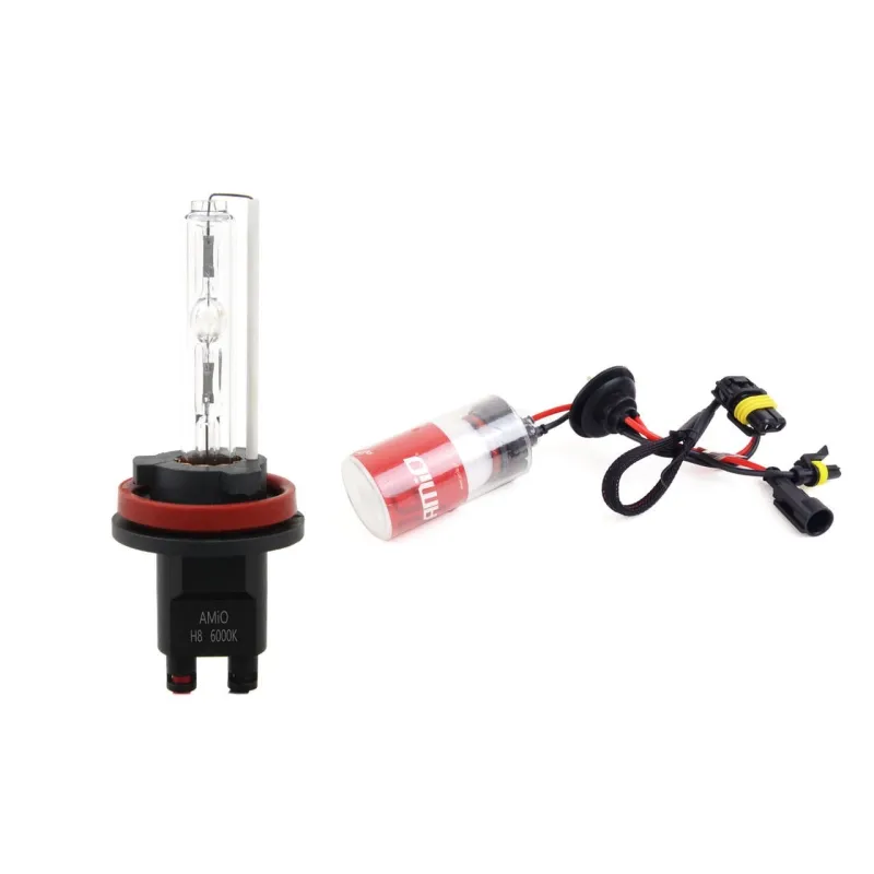 Żarnik Xenon H8 H9 H11 6000K - Wymiana Halogenu