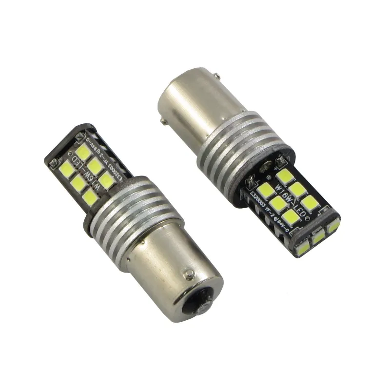 Żarówki LED P21W Canbus 12-24V 15xSMD (2 szt.)