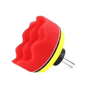 Zestaw gąbek do polerowania 9 el. + dysk 80mm + adapter M14