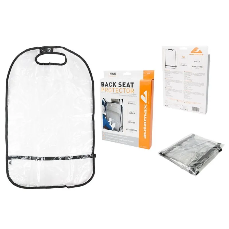 Osłona oparcia fotela samochodowego - ochrona przed dziećmi