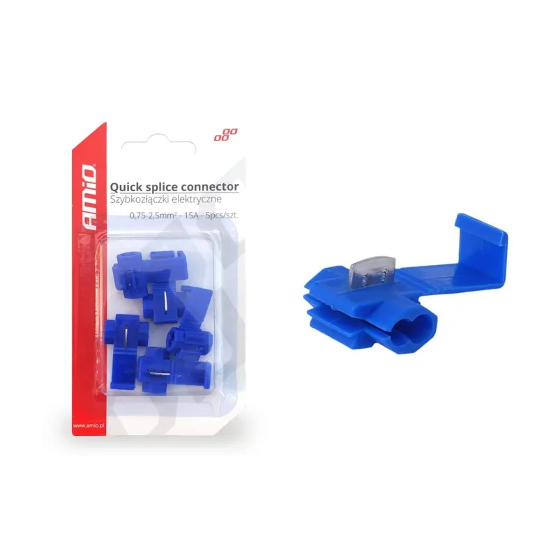 Szybkozłączki elektryczne 0,75-2,5mm 15A 5szt.