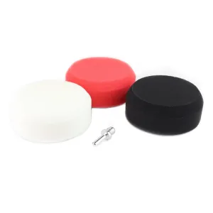 Zestaw gąbek do polerowania 125mm - Różne twardości