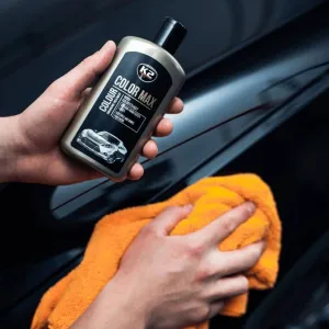 Wosk koloryzujący czarny 250ml - maskuje rysy, ożywia lakier