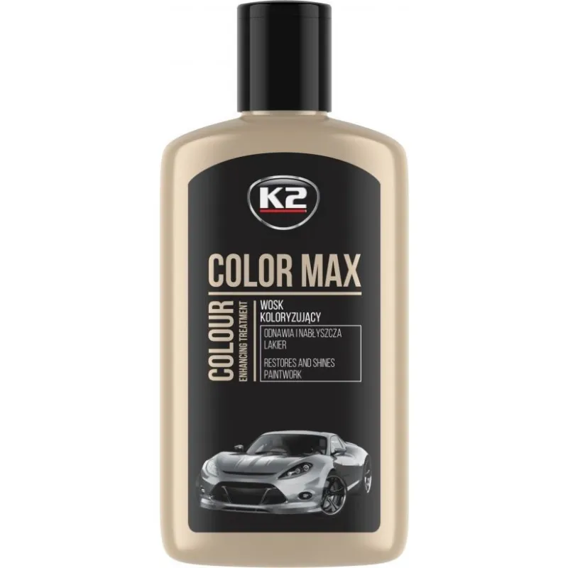 Wosk koloryzujący czarny 250ml - maskuje rysy, ożywia lakier