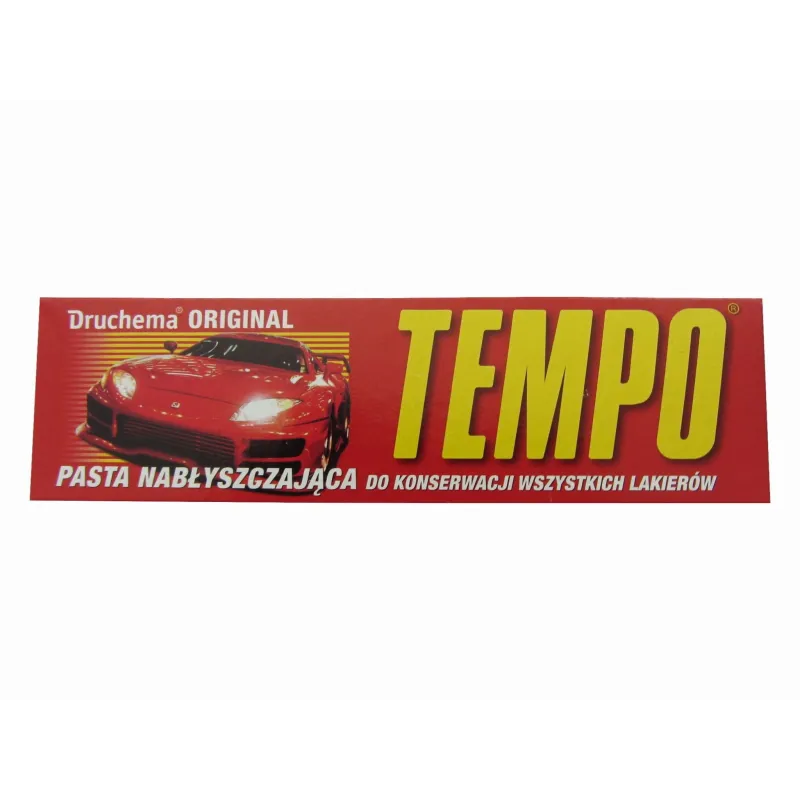 Pasta nabłyszczająca do lakieru Tempo - Wosk, Połysk, Ochrona