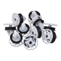 Spinki i klipsy samochodowe do tapicerki i listew